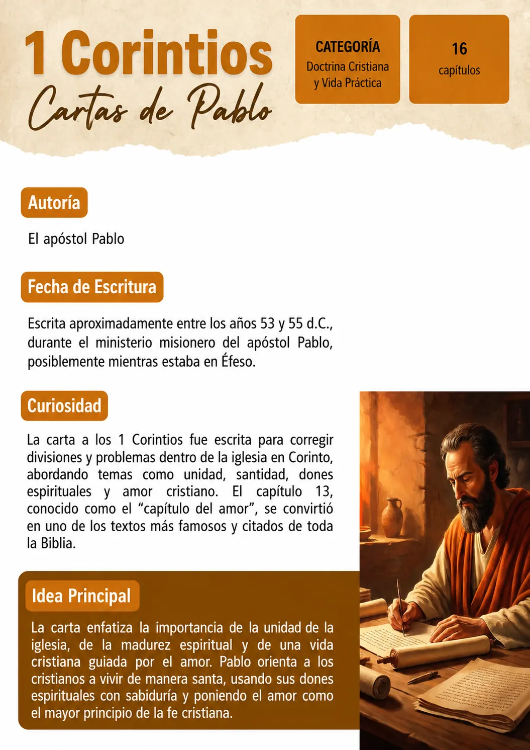 Vista previa 1 - Las 13 Cartas de Pablo