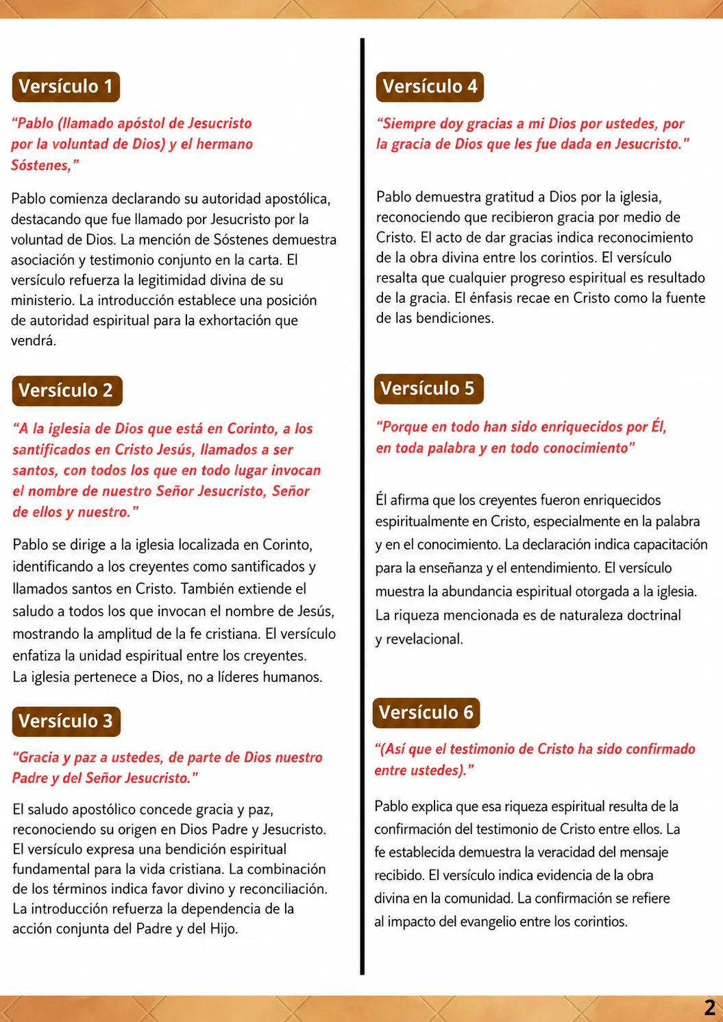 Vista previa 2 - Las 13 Cartas de Pablo