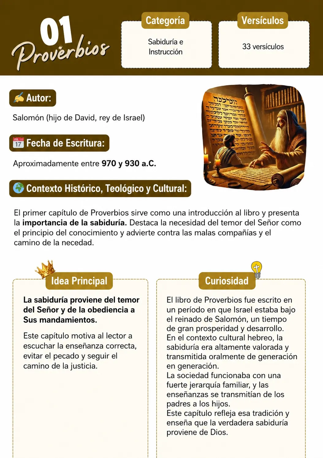 Vista previa 1 - El Libro de Proverbios